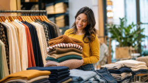 como vender o estoque parado de moda no fim de estação