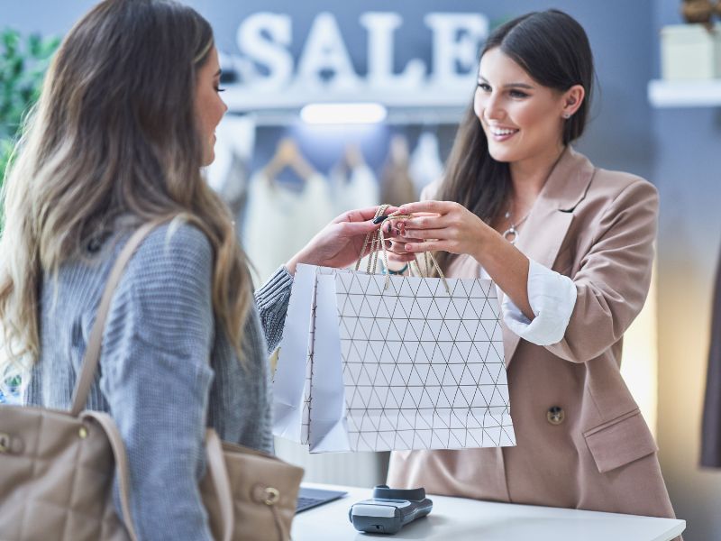 ficha de cliente de loja de roupa online